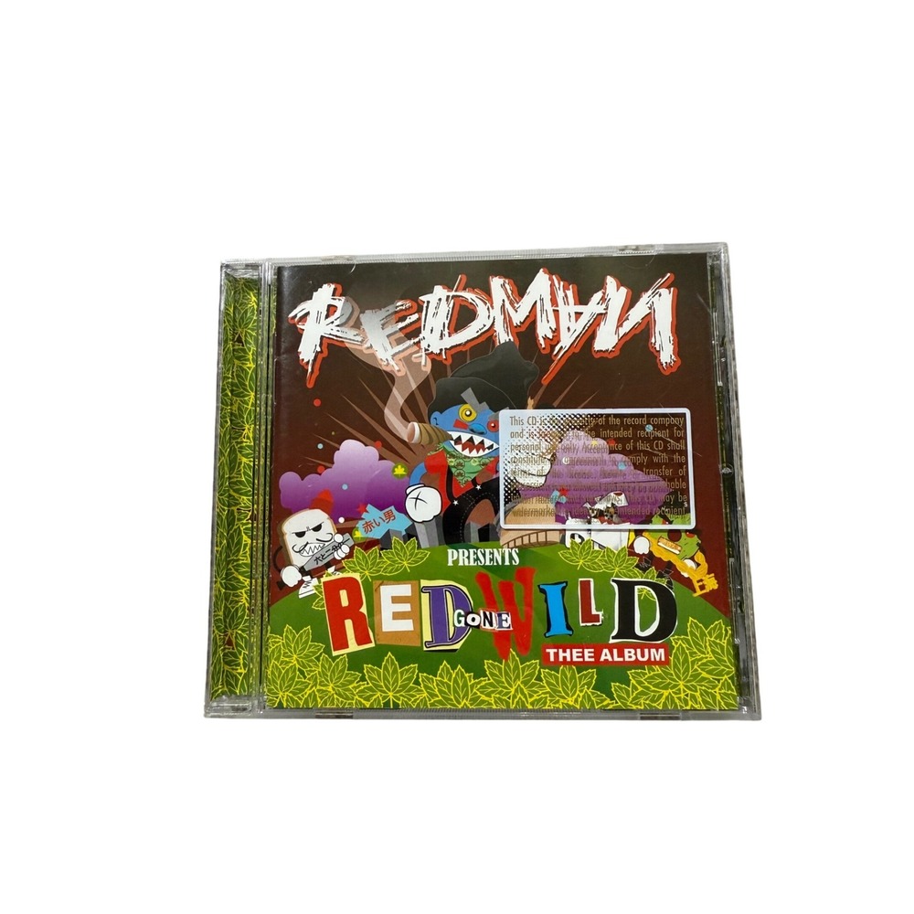Redman Red Gone Wild Thee Album‎ CD OS Multi Hip Hop Rap Def Jam 2007 Snoop Dogg
